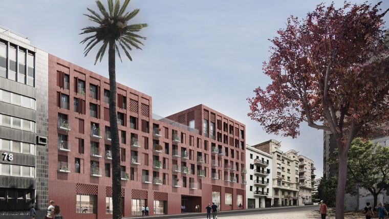 Work gets under way to turn the Espai Quiró into a block with 83 homes and new facilities