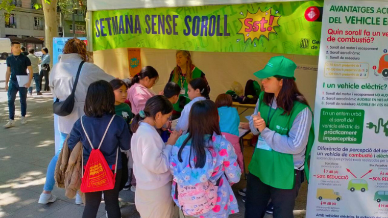 Barcelona celebra la Setmana sense soroll