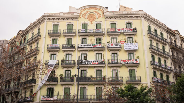 Façana de la Casa Orsola, al districte de l'Eixample