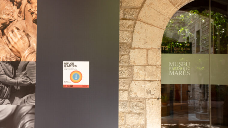 Museu Frederic Marès, refugi climàtic. Autor: Martí Petit.